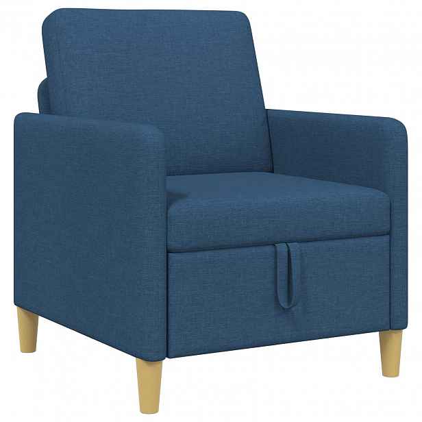 vidaXL Sofa s úložným prostorem Modrá 72 x 78 x 87 cm Polyester
