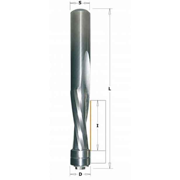 Cmt 191.127.11B Spící fréza D=12,7 I=50,8L=114 Z=2 upcut S=12 spodní ložisko