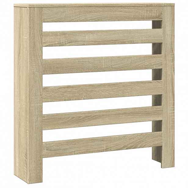 vidaXL Kryt radiátoru Dub sonoma 78 x 20 x 82 cm Kompozitní dřevo