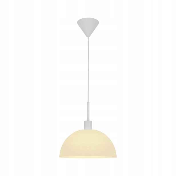 Závěsná lampa Ellen 1xE27 40Wmax Sklo Bílá Nordlux