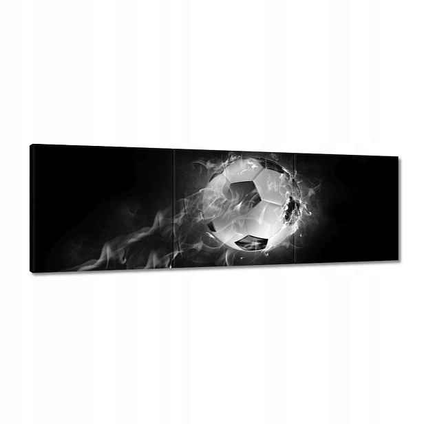 Obrazy 120x40 Fotbal Oheň