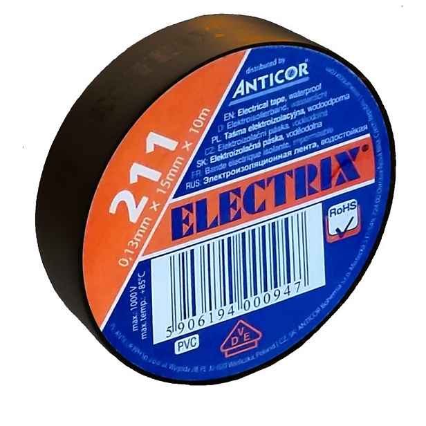 Páska elektroinstalační Anticor 211 Electrix hnědá