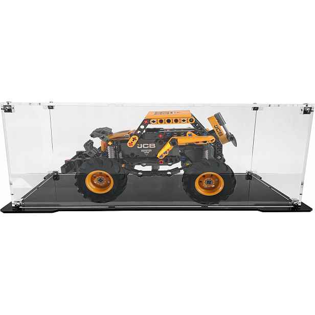 Vitrína s černou základnou pro stavebnici Lego 42199 Technic Monster Jam Gatron