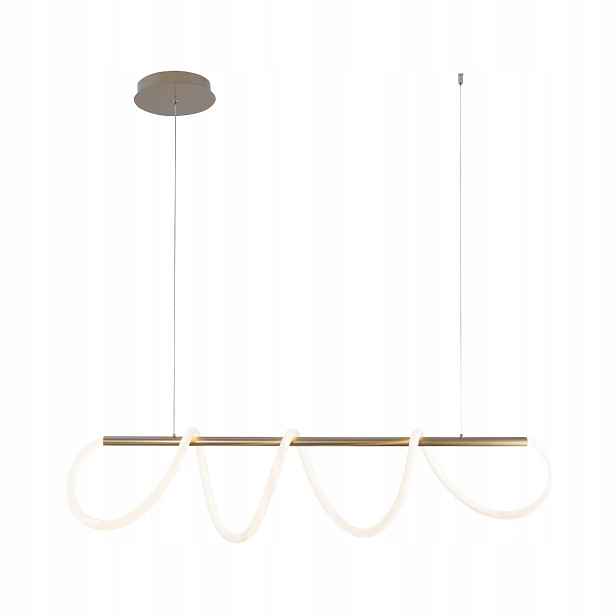 Zuma Line Závěsná lampa Balbo Led 45W Zlatá/Bílá IP20 150x120 cm