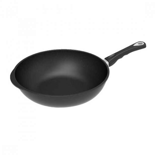 Pánev Wok, hliník, 30 cm - AMT Gastroguss