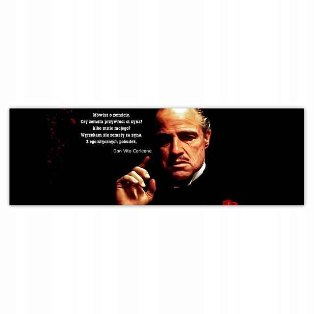 Plakáty 200x66 Godfather Don Citáty