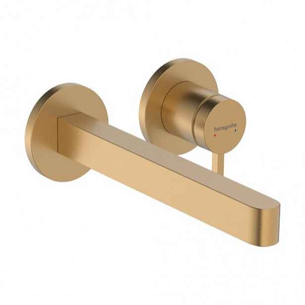 Hansgrohe Finoris umyvadlová baterie bez podomítkového tělesa kartáčovaný bronz 76050140