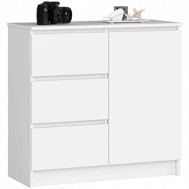 RAUMHIRSCH FURNITURE KOMODA bílá 77/80/35