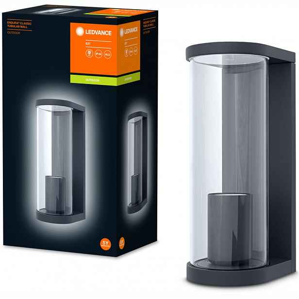 Fasádní nástěnná Led venkovní zahradní lampa E27 IP44 Ledvance