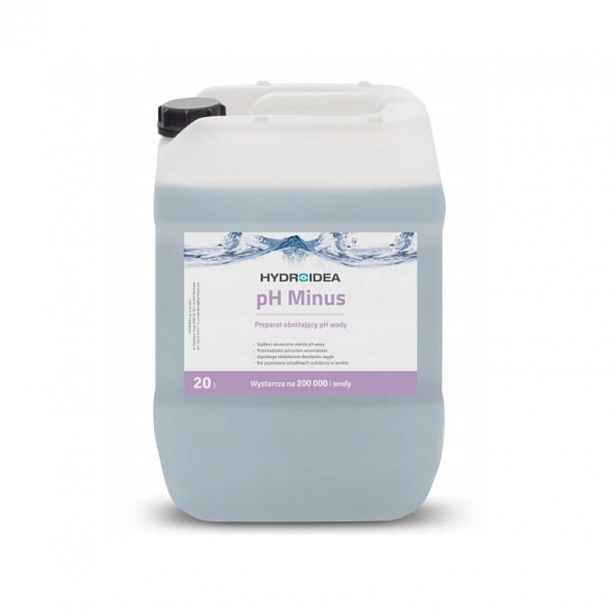 Hydroidea pH Minus 20L Snižuje pH vody v jezírku Přípravek
