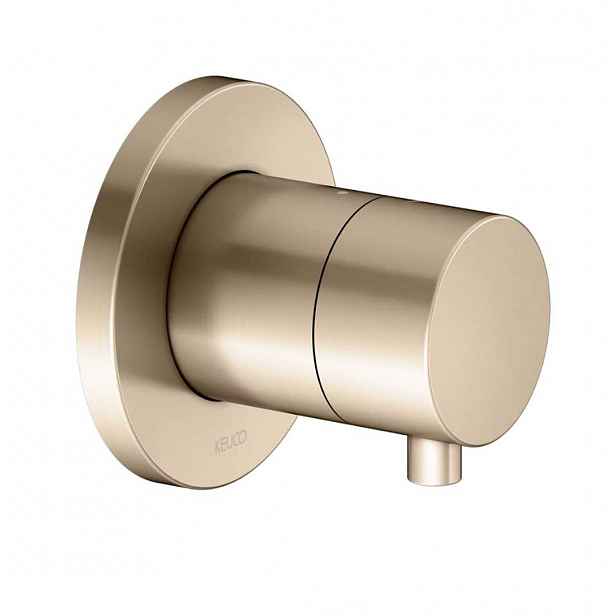 Keuco IXMO Comfort - Uzavírací ventil pod omítku, kartáčovaný bronz 59541031001