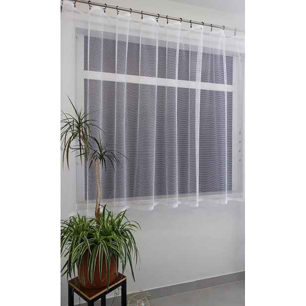 Mg Záclona síťovina síť 356400 Bílá 250x250cm hotová obšitá M