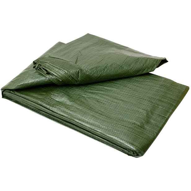 Plachta zakrývací Standard 70 g/m2 zelená 6×10 m
