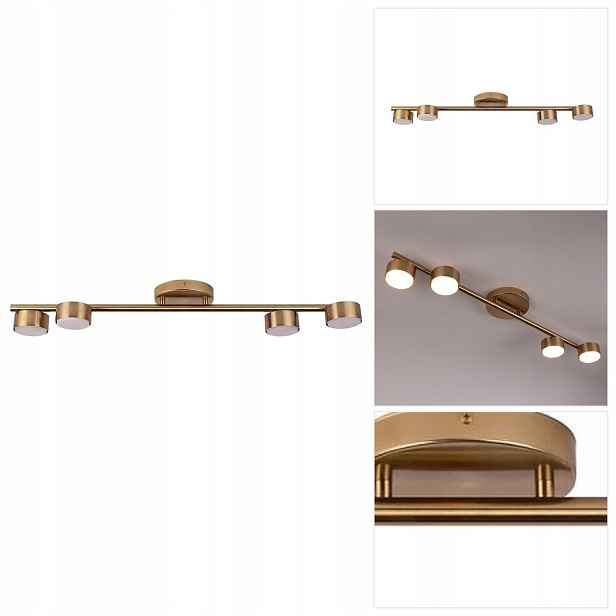Stropní svítidlo zlatá Punto moderní nad jídelní stůl Sigma Lighting