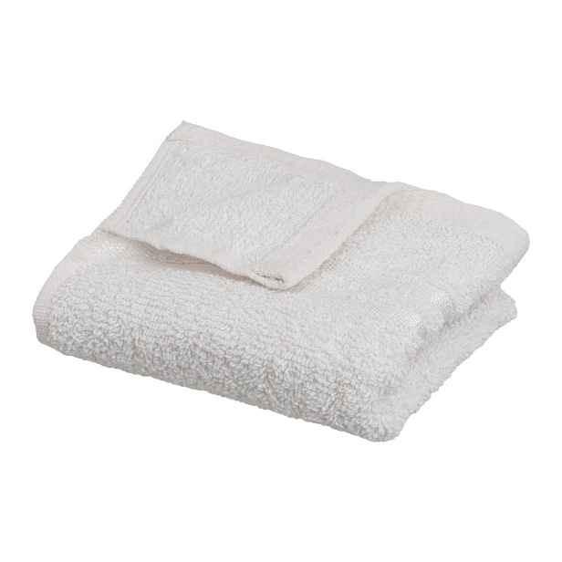 Bílý froté bavlněný ručník 30x50 cm Simple – Casa Selección