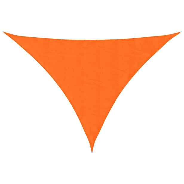 vidaXL Stínící plachta oxfordská látka trojúhelník 4x5x6,4 m oranžová