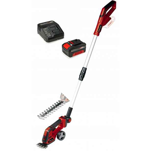 Einhell Nůžky Na Trávu Ge-cg 18/100 Li T 3410310 Sada Akumulátor 4,0AH