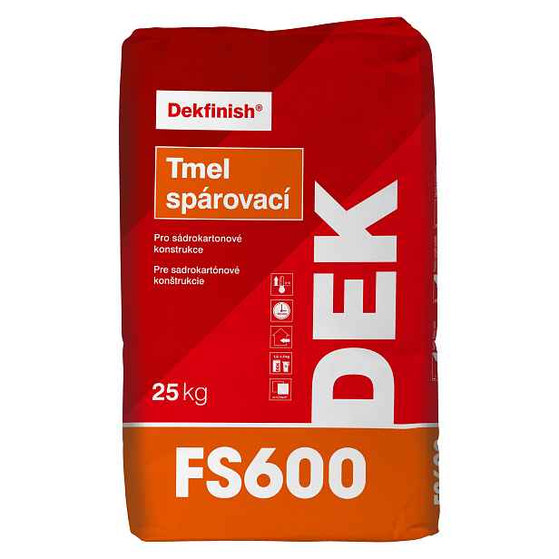 Tmel spárovací DEKFINISH FS600 25 kg