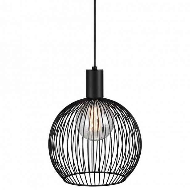 Závěsné svítidlo Aver 30 černé kovové 1x60W/E27 IP20 Nordlux