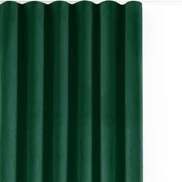 Zelený sametový dimout závěs 200x225 cm Velto – Filumi