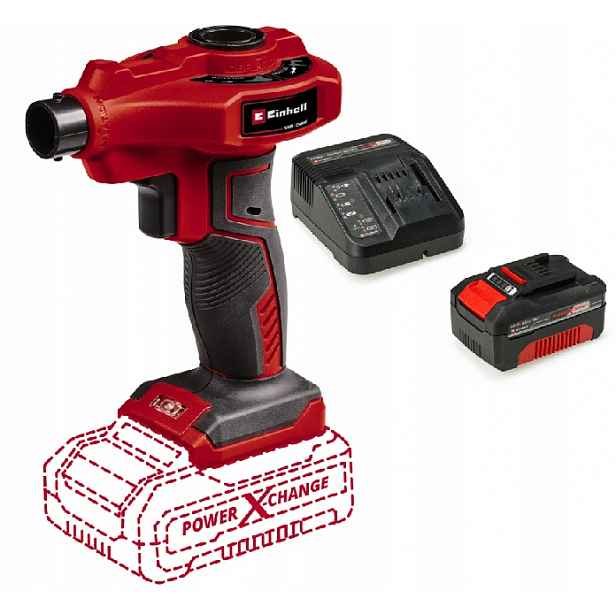 Einhell Pumpička Kompresor Ce-ap 18 Li 2070110 Sada Akumulátor 4,0Ah