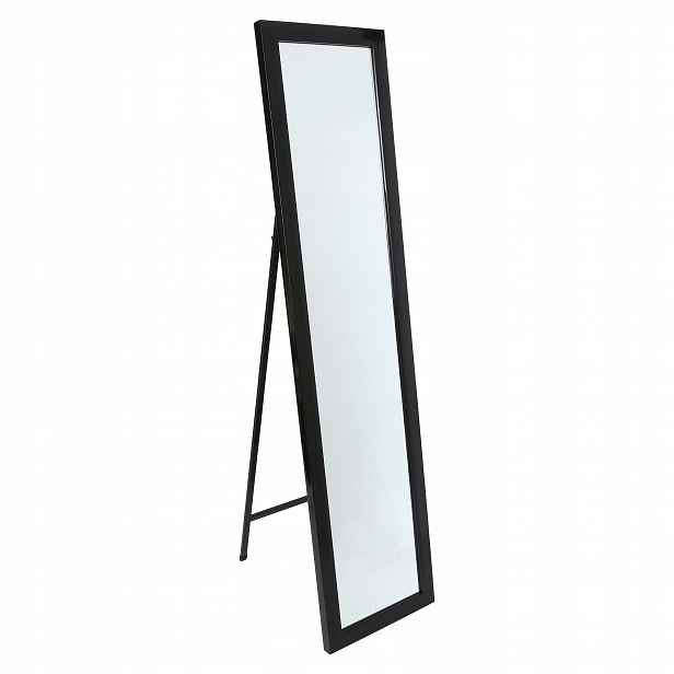 Velké stojací zrcadlo Classique, černý, 35 × 155 cm