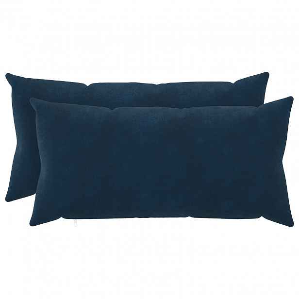 vidaXL Povlak na polštář 2 pcs HEERLEN Modrá 40 x 70 cm