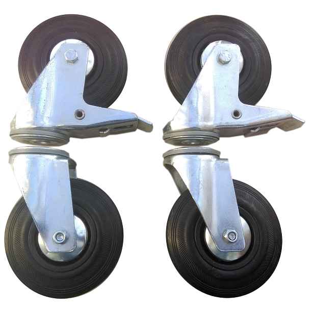 Sada kol 4 ks 125 mm ot 12 mm 380 Kg kolo
