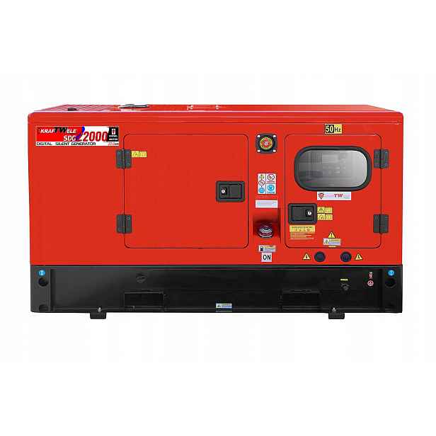 Generátor Generátoru Kraftwele 22 Kva Diesel 400V Stacionární