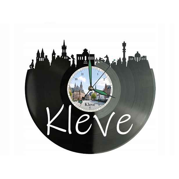 Kleve Město Německo Nápad na Dárek Nástěnná Dekorace z vinylové desky