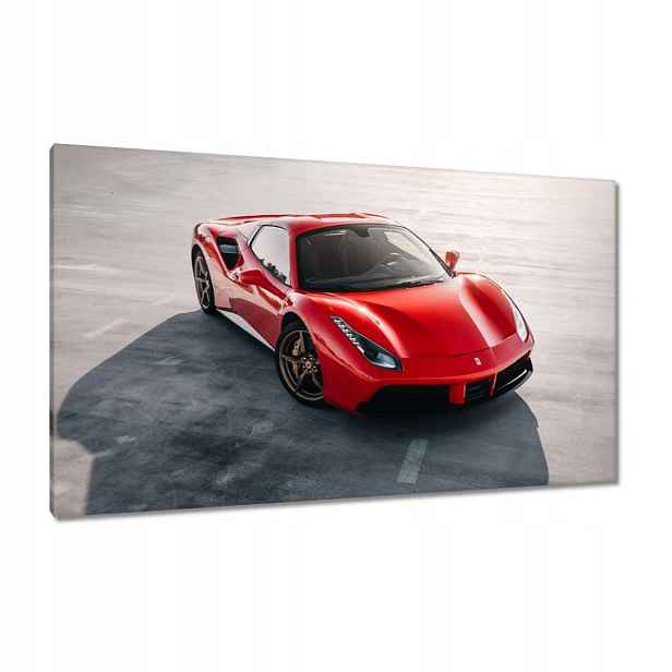 Obrazy 120x70 Červené Ferrari Střela