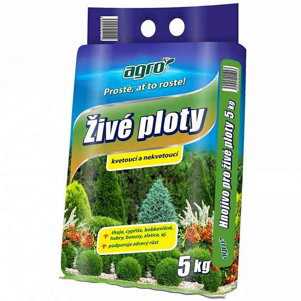 Agro hnojivo pro živé ploty 5 kg