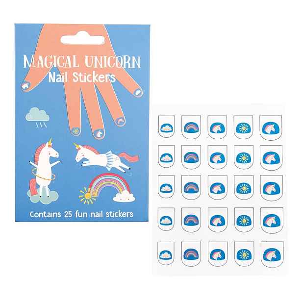 Kreativní sada Magical Unicorn – Nail stickers – Rex London