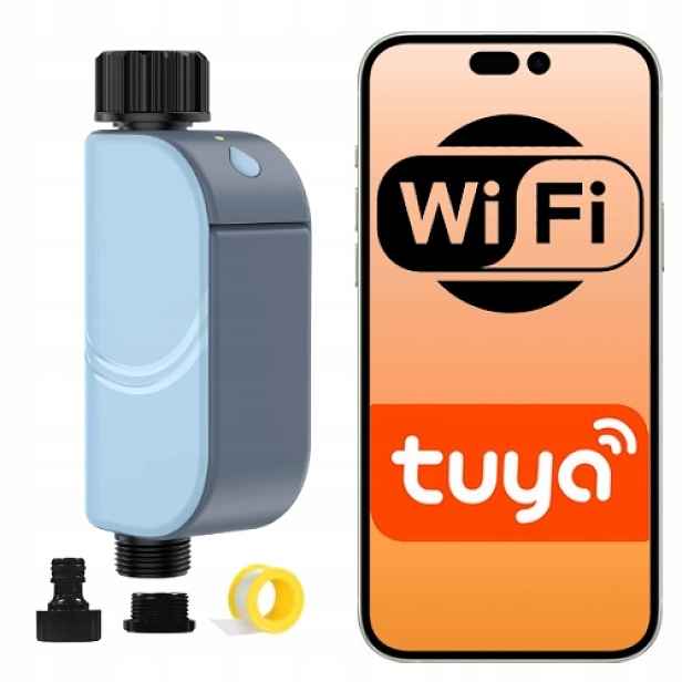 Programátor zavlažování WiFi Tuya regulátor zavlažování ventil vody 3/4