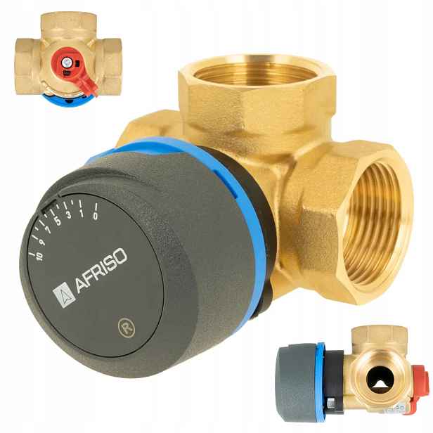 Směšovací 3CESTNÝ Otočný Ventil Arv 384 1 Palec Vario Pro Click Afriso