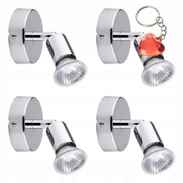 Spotová reflektorová lampa Norton 6045 Rabalux sada 4 ks