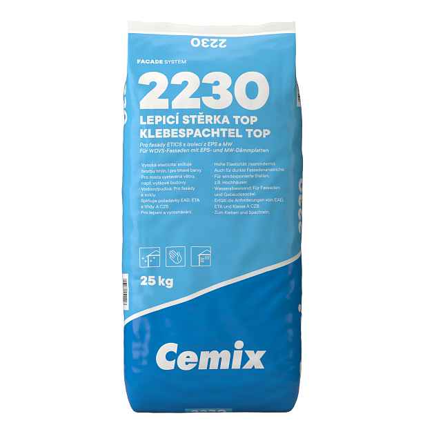 Hmota lepicí a stěrková Cemix 2230 TOP 25 kg