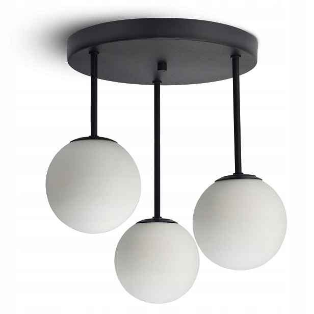 Stropní Svítidlo Lustr Stropní Svítidlo Full Globe Glass 561-ER3 G9 Bílé Led koule