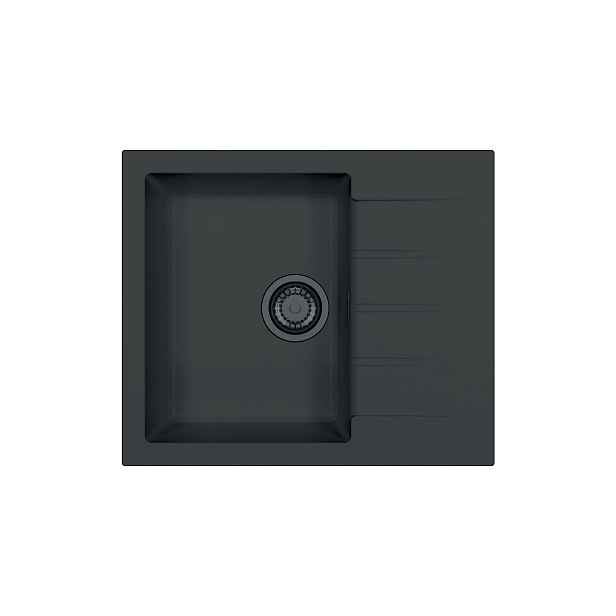 Alveus CADIT 10 černý A90 BLACK EDITION+ jedn.sifon_ algranit