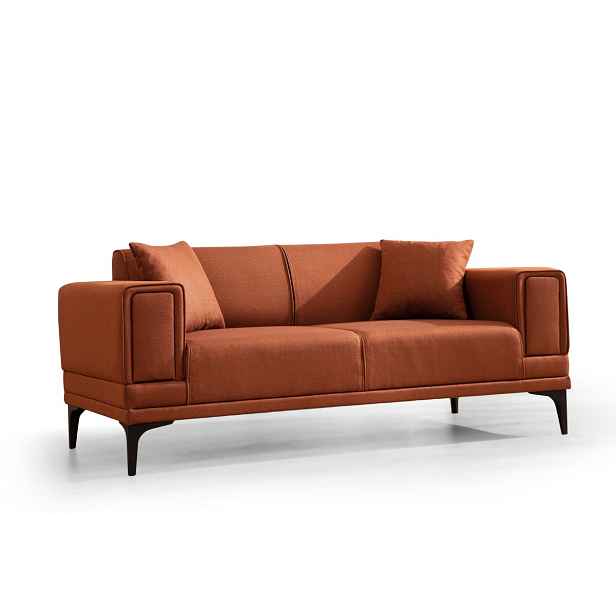 Hanah Home Dvoumístná pohovka Horizon 170 cm cihlová