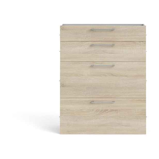 Komponenta - zásuvky v dekoru dubu v přírodní barvě 84x105 cm Prima – Tvilum