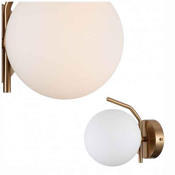 Moderní nástěnné svítidlo Carimi Mosaz G9 Led 5W Italux