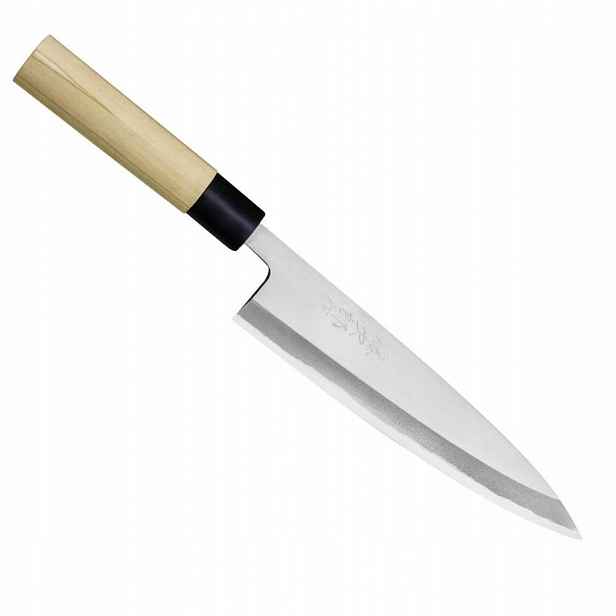 Tojiro Shirogami Japonský ostrý Nůž Miroshi Deba šéfkuchaře 21 cm
