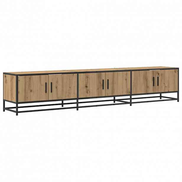 vidaXL TV jednotky 210 x 35 x 41 cm Artisanový dub Kompozitní dřevo