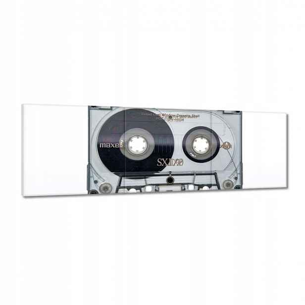 Obrazy 120x40 Music Cassette Kazeta