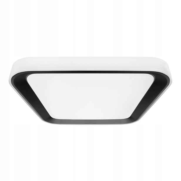 Milagro Stropní Svítidlo Led Quadro Black ML7929 38W 4000lm 40x40cm Cct Dálkový Ovladač