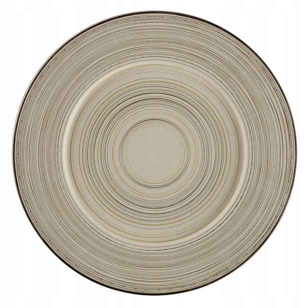Talíř plochý 29 cm Larissa Earth Argila Rak Porcelain