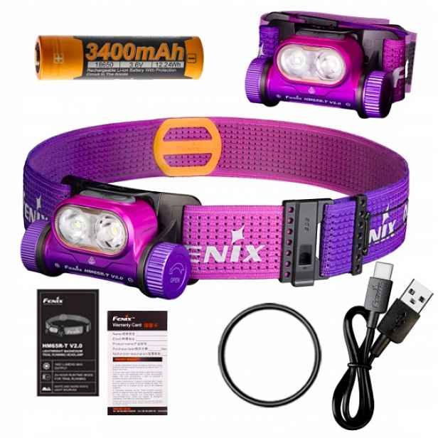 Čelovka Fenix HM65R-T V2.0 nebula 1600 lumenů