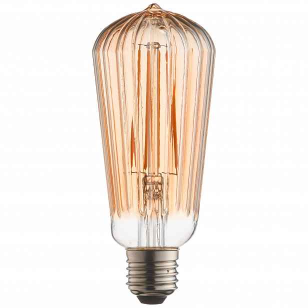 Dekorativní Led žárovka ST64 E27 4W 400lm 2000K jantarová barva Endon
