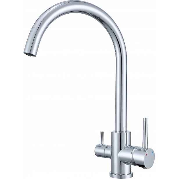 Idun Chrom Třícestná baterie s možností připojení filtru
